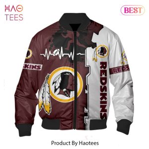 The Best Cheap NFL Jackets Men Washington Redskins Bomber Jacket