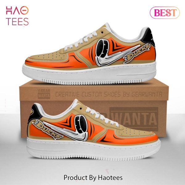 HOT Anaheim Ducks shoes Custom Air Force Sneakers for fans