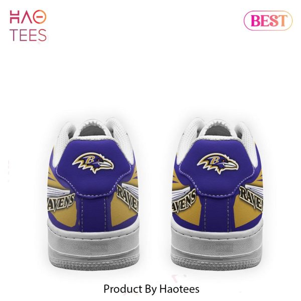 HOT Baltimore Ravens Sneakers Custom Air Force for fans