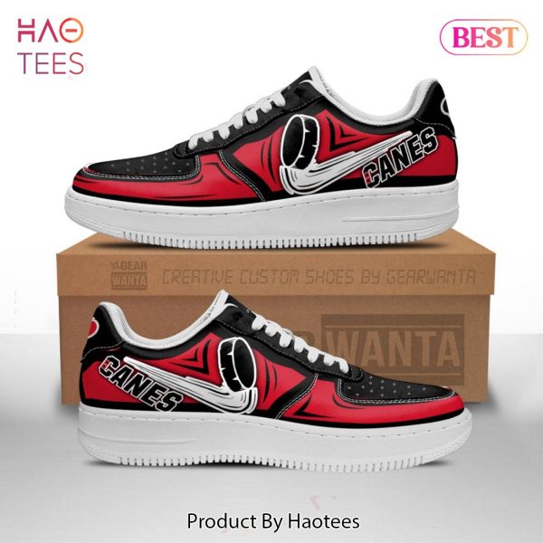 HOT Carolina Hurricanes shoes Custom Air Force Sneakers for fans