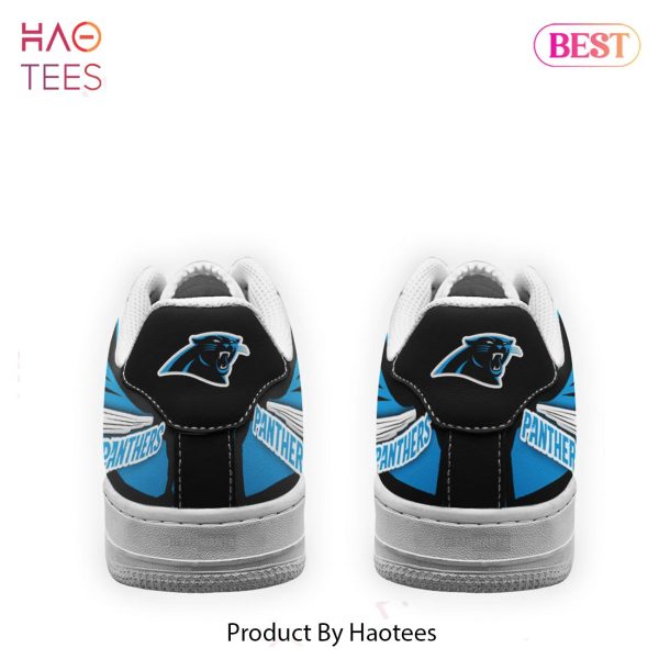 HOT Carolina Panthers shoes Custom Air Force Sneakers for fans
