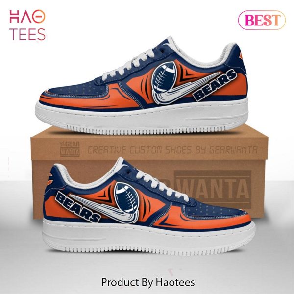 HOT Chicago Bears shoes Custom Air Force Sneakers for fans
