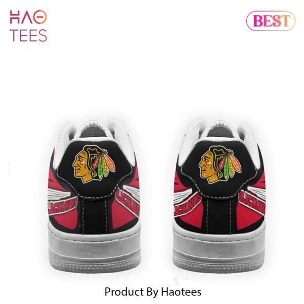 HOT Chicago Blackhawks shoes Custom Air Force Sneakers for fans