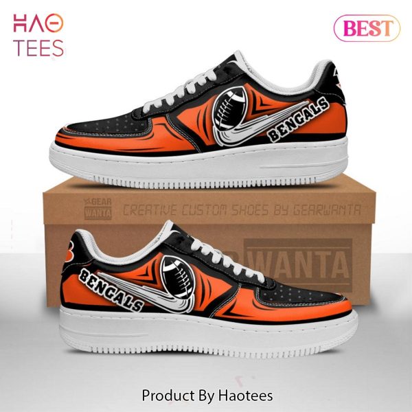 HOT Cincinnati Bengals shoes Custom Air Force Sneakers for fans