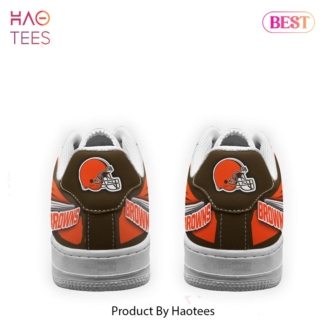 Cleveland Browns State Proud NFL Team Sneakers Custom Name Air