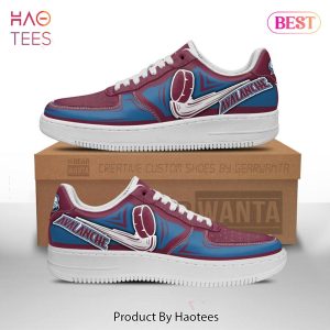 HOT Colorado Avalanche shoes Custom Air Force Sneakers for fans HOT Colorado Avalanche shoes Custom Air Force Sneakers for fans