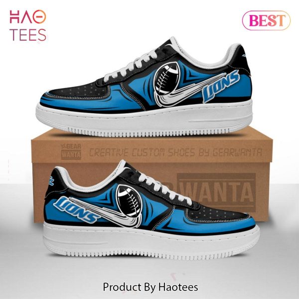 HOT Detroit Lions shoes Custom Air Force Sneakers for fans