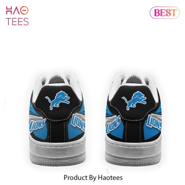 HOT Detroit Lions shoes Custom Air Force Sneakers for fans