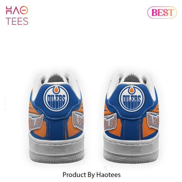 HOT Edmonton Oilers shoes Custom Air Force Sneakers for fans