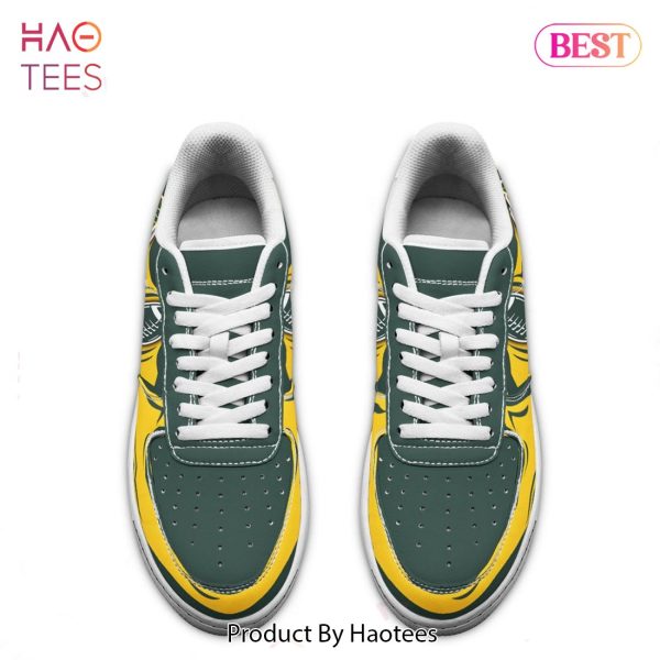 HOT Green Bay Packers shoes Custom Air Force Sneakers for fans