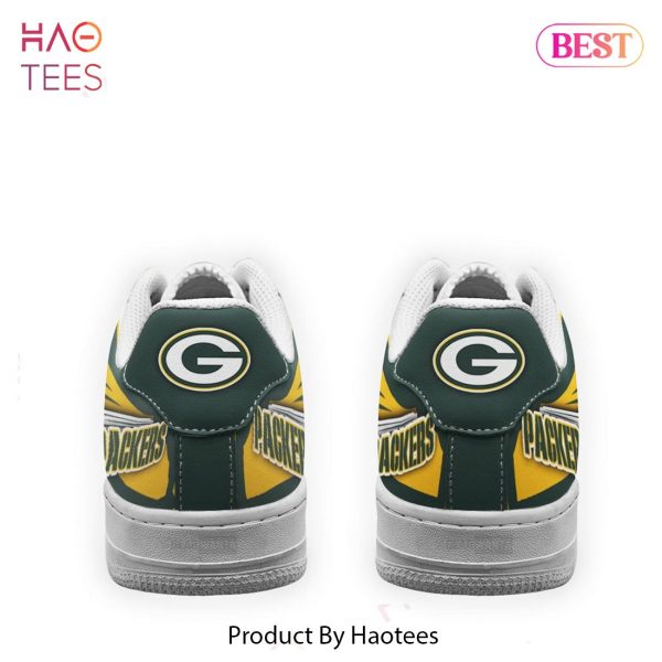 HOT Green Bay Packers shoes Custom Air Force Sneakers for fans
