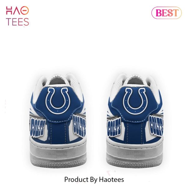 HOT Indianapolis Colts shoes Custom Air Force Sneakers for fans