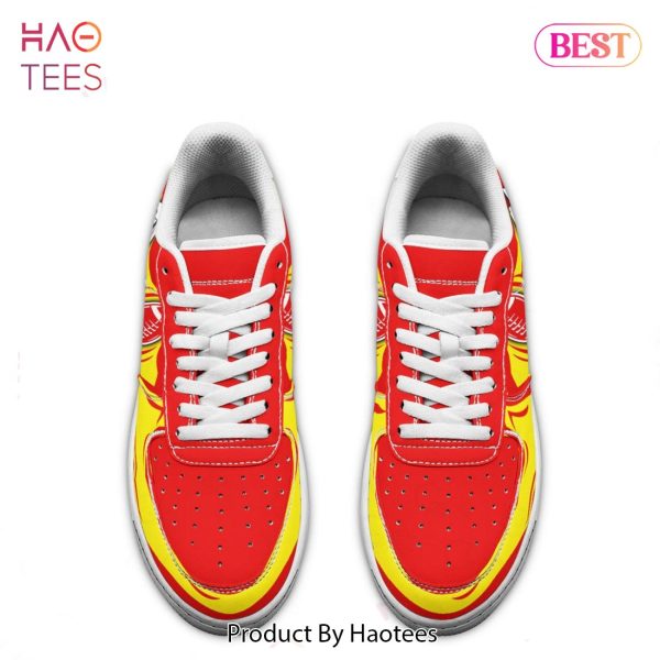 HOT Kansas City Chiefs shoes Custom Air Force Sneakers for fans