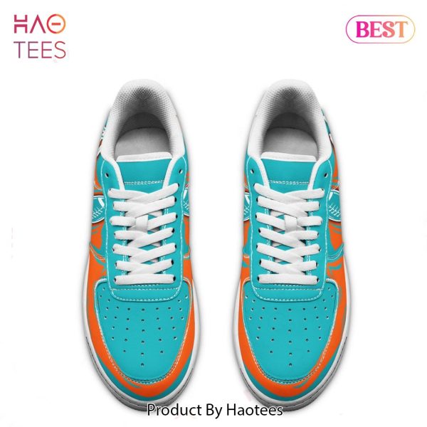 HOT Miami Dolphins Sneakers Custom Air Force for fans