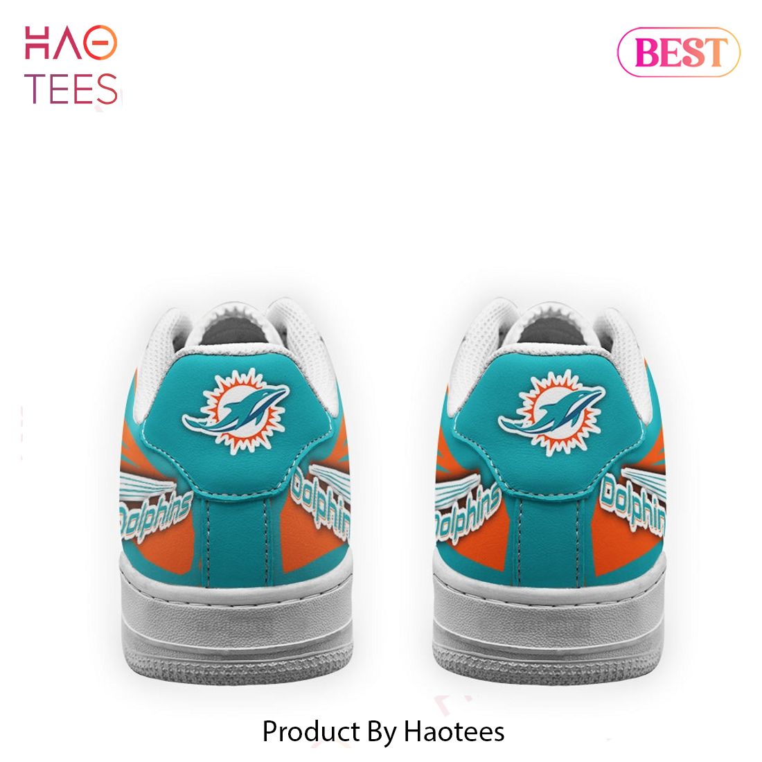 Miami Dolphins CUSTOM Nike Air Force Shoes -  Worldwide  Shipping