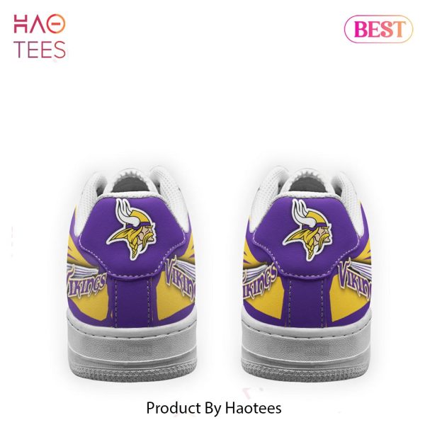 HOT Minnesota Vikings Sneakers Custom Air Force for fans