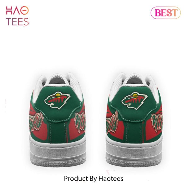 HOT Minnesota Wild shoes Custom Air Force Sneakers for fans