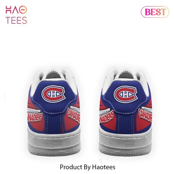 HOT Montreal Canadiens shoes Custom Air Force Sneakers for fans