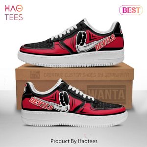 HOT New Jersey Devils Shoes Custom Air Force Sneakers for fans
