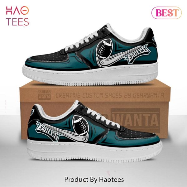 HOT Philadelphia Eagles shoes Custom Air Force Sneakers for fans