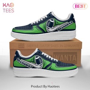 HOT Seattle Seahawks shoes Custom Air Force Sneakers for fans