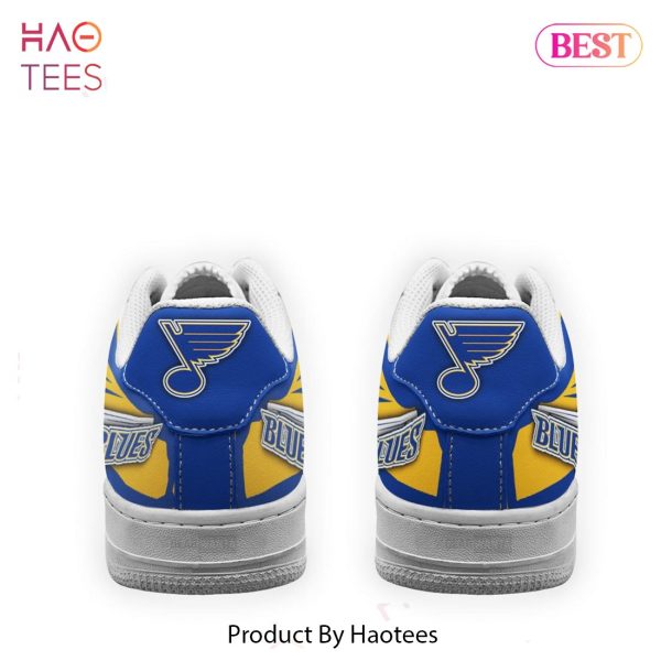 HOT St. Louis Blues shoes Custom Air Force Sneakers for fans
