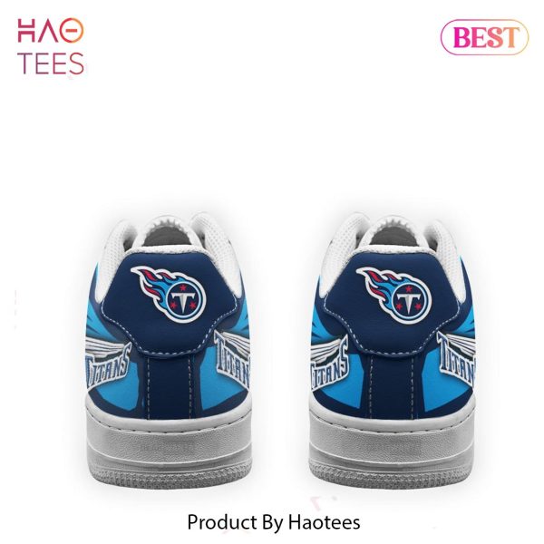 HOT Tennessee Titans shoes Custom Air Force Sneakers for fans