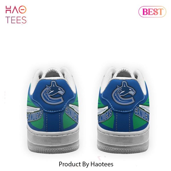 HOT Vancouver Canucks shoes Custom Air Force Sneakers for fans