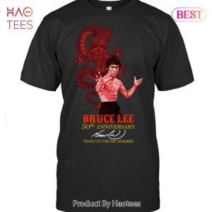 50th Anniversary Thank You For The Memories Bruce Lee Unisex T-Shirt