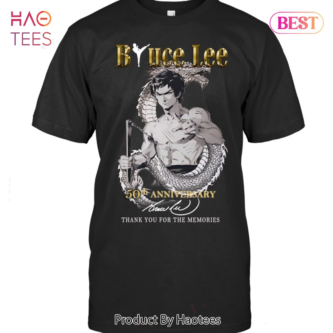 Bruce 50th Anniversary Thank You For The Memories T-Shirt Bruce 50th Anniversary Thank You For The Memories T-Shirt