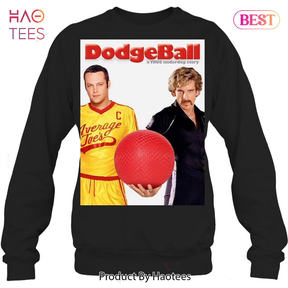 NEW Dodgeball 2004 A True Underdog Story T-Shirt NEW Dodgeball 2004 A True Underdog Story T-Shirt