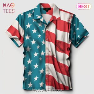 NEW American Flag Hawaiian Shirt Hot Trend Summer 2023