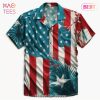 NEW American Flag Hawaiian Shirt Summer 2023