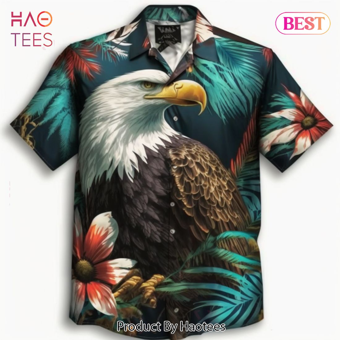 NEW USA Flag Eagle Hawaiian Shirt Best Summer 2023 NEW USA Flag Eagle Hawaiian Shirt Best Summer 2023