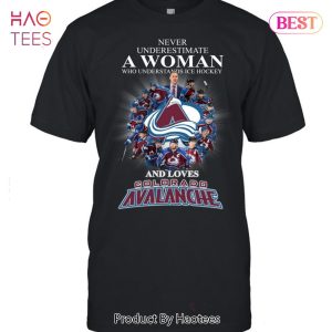 NEW FASHION A Woman Colorado Avalanche Unisex T-Shirt NEW FASHION A Woman Colorado Avalanche Unisex T-Shirt
