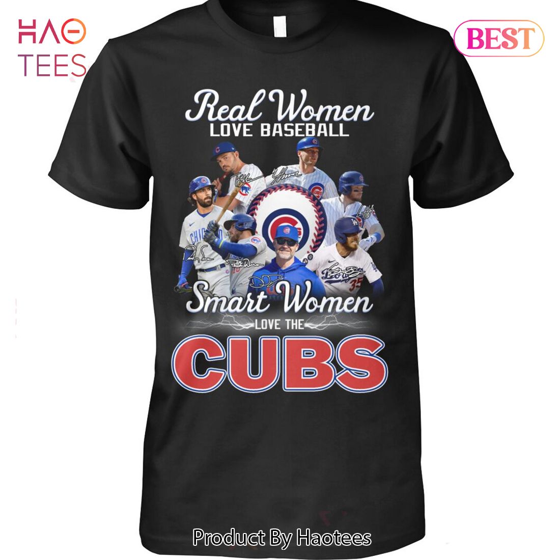NEW FASHION Real Woman Love Baseball Smart Women Love The Chicago Cubs Unisex T-Shirt NEW FASHION Real Woman Love Baseball Smart Women Love The Chicago Cubs Unisex T-Shirt