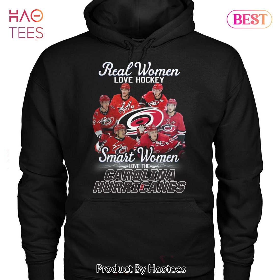 Carolina Hurricanes Ladies Med - L-Sleeve Crew Sweatshirt - Brand