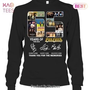Bee Gees Band 65 Years Of 1958-2023 Thank You For The Memories T-Shirt