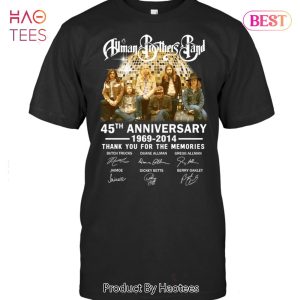 Fuman Brothers Band 45 Years 1960-2014 Thank You For The Memories T-Shirt