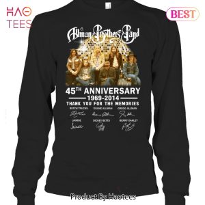 Fuman Brothers Band 45 Years 1960-2014 Thank You For The Memories T-Shirt