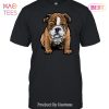 Bulldog On Board Cartoon Unisex T-Shirt