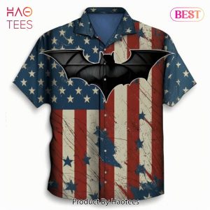 BEST USA Flag Batman Hawaiian Shirt BEST 2023