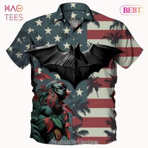 BEST USA Flag Batman Hawaiian Shirt BEST Trend Summer 2023