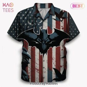 BEST USA Flag Batman Hawaiian Shirt New Trending Summer 2023