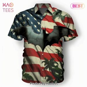 HOT USA Flag Batman Hawaiian Shirt Hot Summer 2023