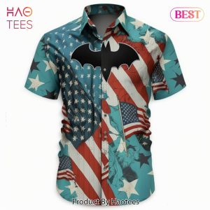 HOT USA Flag Batman Hawaiian Shirt Summer 2023