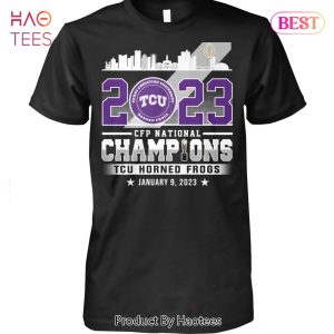 2023 CFP National Champions TCU Horned Frogs Unisex T-Shirt
