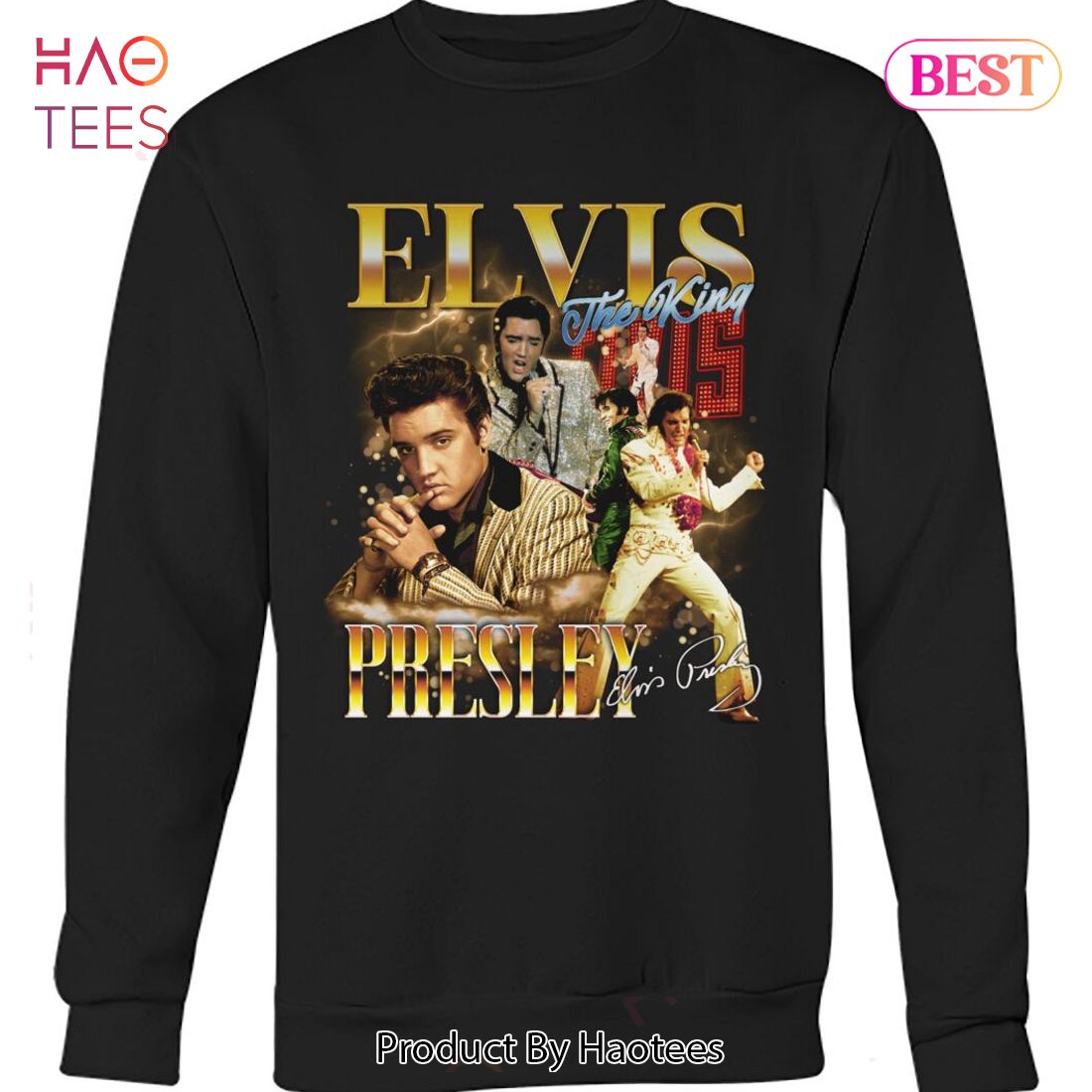 NEW Elvis Presley The King Unisex T-Shirt NEW Elvis Presley The King Unisex T-Shirt