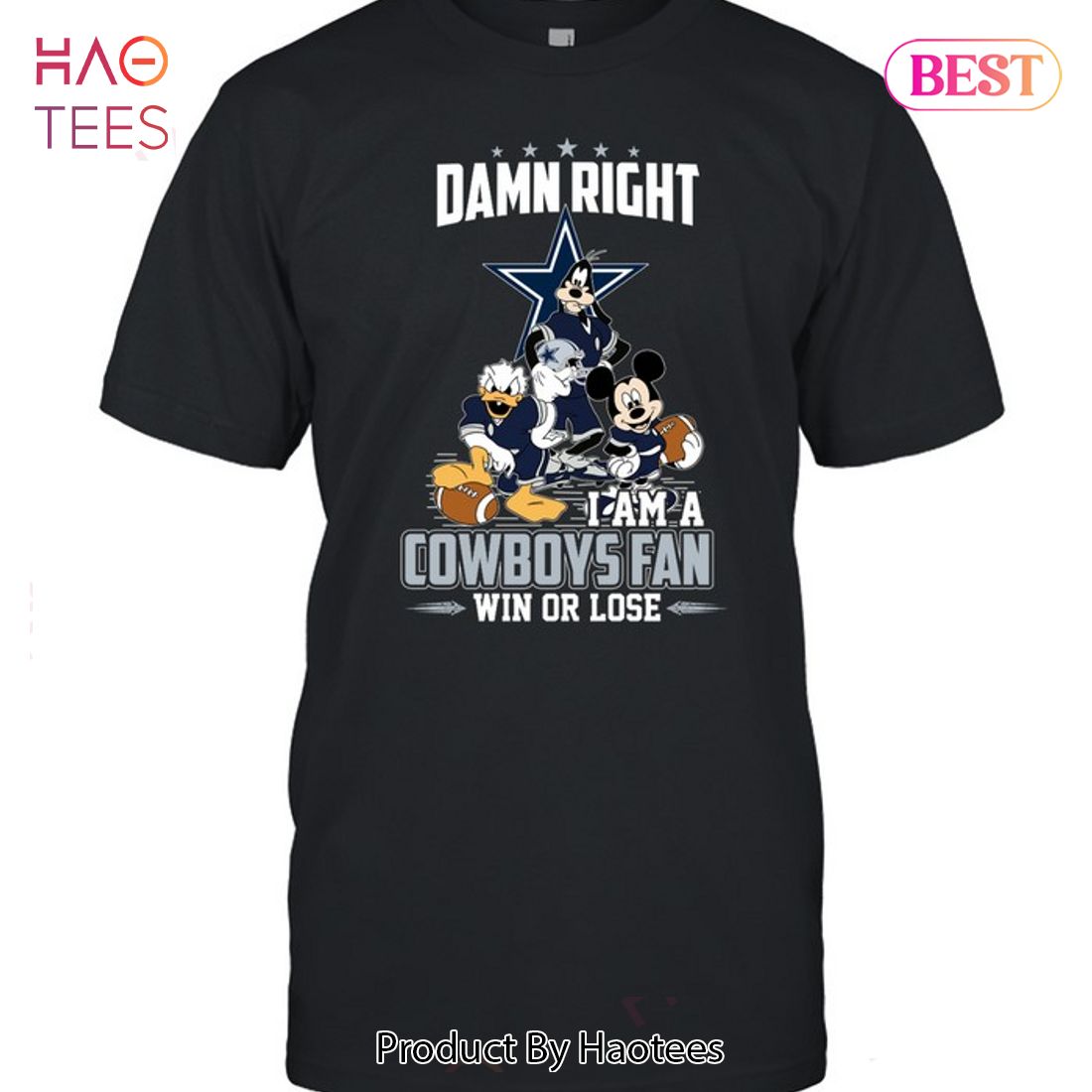 NEW Fashion Damn Right Cowboy Fan Unisex T-Shirt NEW Fashion Damn Right Cowboy Fan Unisex T-Shirt