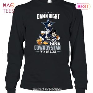 NEW Fashion Damn Right Cowboy Fan Unisex T-Shirt